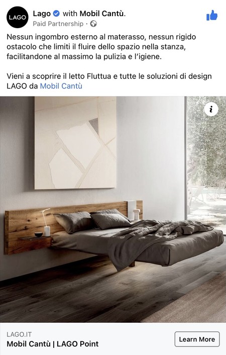 LAGO-NOVITÀ LETTO FLUTTUA 